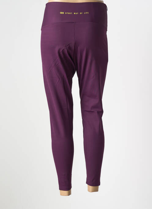 Legging violet ALTO GIRO pour femme