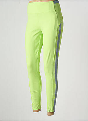 Legging stretch taille normale vert ALTO GIRO femme
