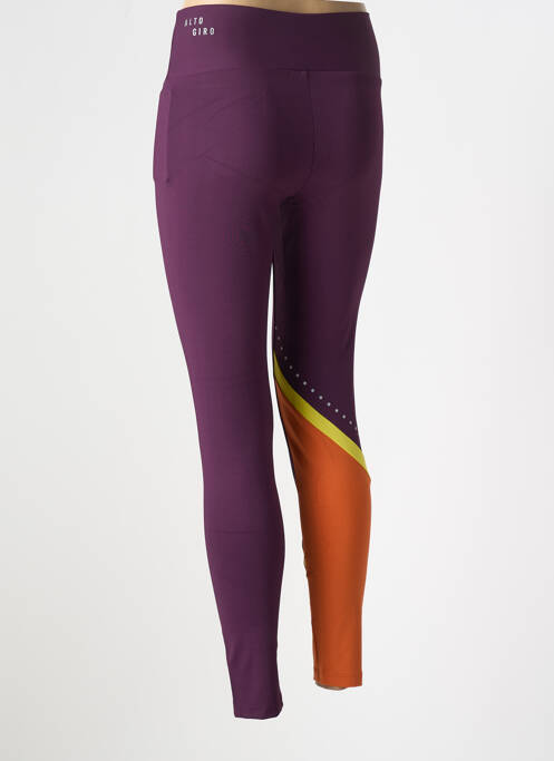 Legging violet ALTO GIRO pour femme