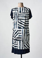 Robe mi-longue bleu FRANCE RIVOIRE pour femme seconde vue