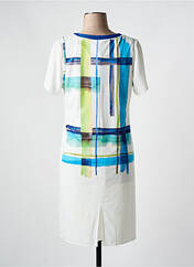 Robe mi-longue bleu FRANCE RIVOIRE pour femme seconde vue