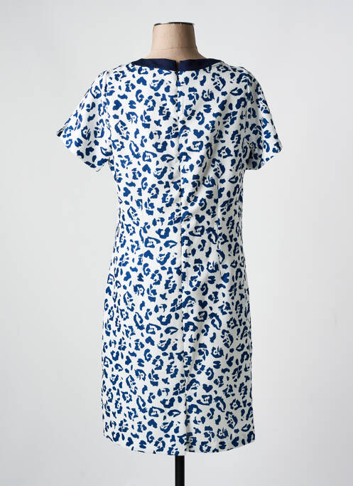 Robe mi-longue bleu FRANCE RIVOIRE pour femme