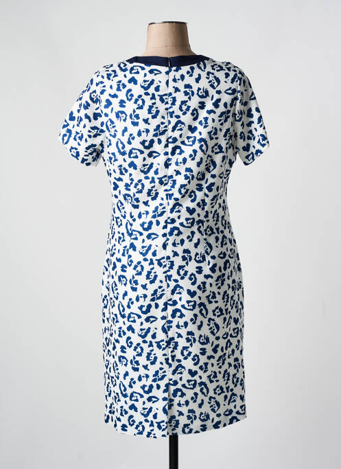 Robe mi-longue bleu GUY DUBOUIS pour femme