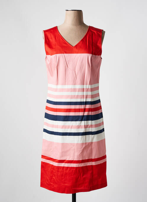 Robe mi-longue rouge MERI & ESCA pour femme