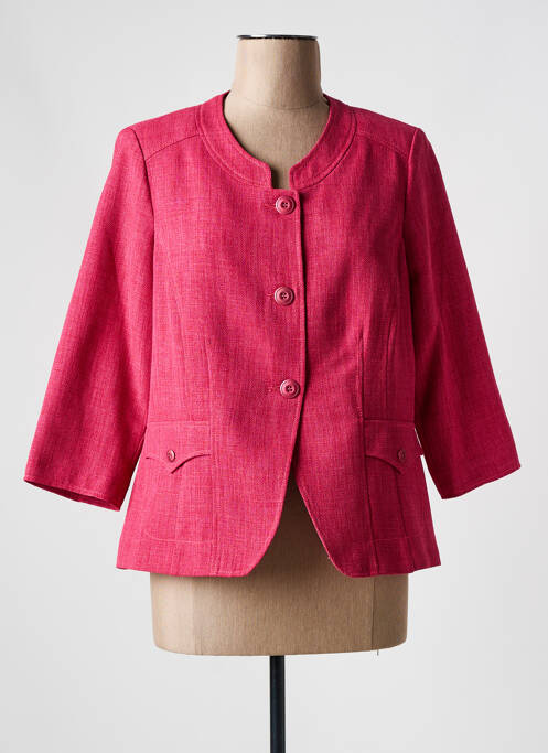Veste casual rose GUY DUBOUIS pour femme