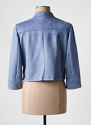 Veste casual epaulette bleu MERI & ESCA femme