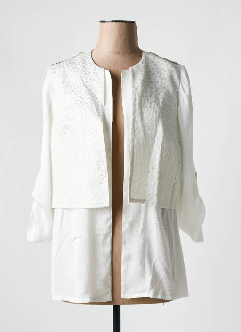 Veste casual blanc MERI & ESCA pour femme
