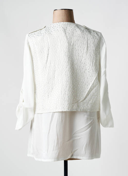 Veste casual blanc MERI & ESCA pour femme