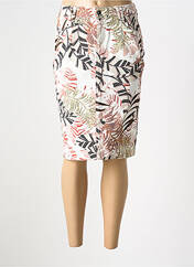 Jupe mi-longue blanc GUY DUBOUIS pour femme seconde vue