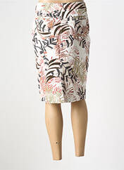 Jupe mi-longue blanc GUY DUBOUIS pour femme seconde vue