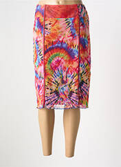 Jupe mi-longue rouge GUY DUBOUIS pour femme seconde vue