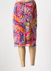 Jupe mi-longue rouge GUY DUBOUIS pour femme seconde vue