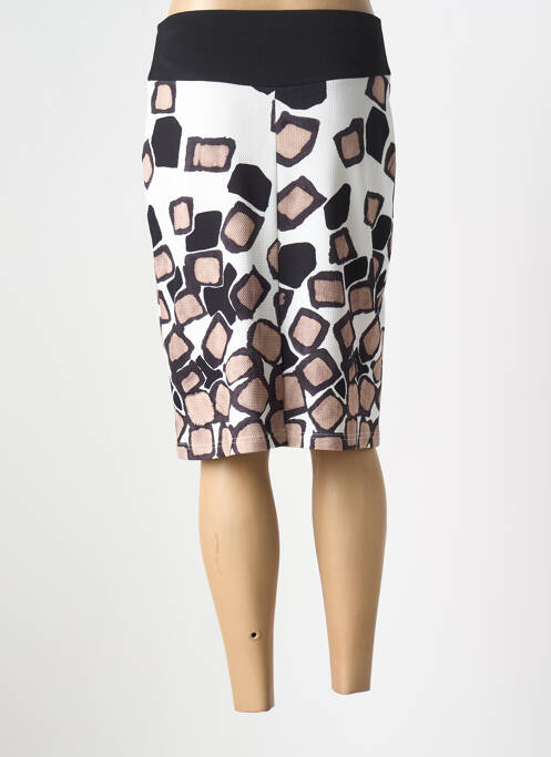 Jupe mi-longue noir GUY DUBOUIS pour femme