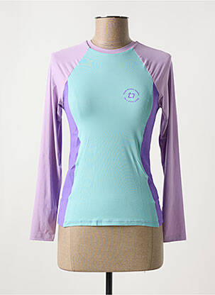 T-shirt manches longues manches longues violet ALTO GIRO femme