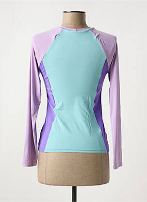 T-shirt manches longues manches longues violet ALTO GIRO femme