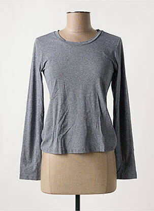 T-shirt manches longues manches longues gris ALTO GIRO femme