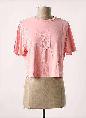 T-shirt coupe cintrée manches courtes rose ALTO GIRO femme