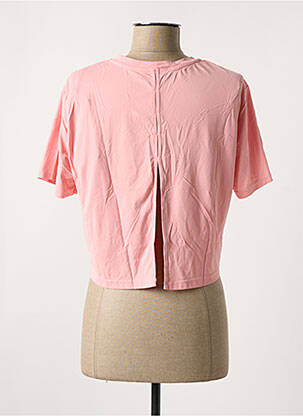T-shirt coupe cintrée manches courtes rose ALTO GIRO femme