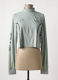 T-shirt manches longues manches longues gris ALTO GIRO femme