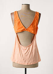 Débardeur orange ALTO GIRO pour femme seconde vue