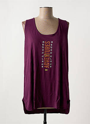 Débardeur violet ALTO GIRO pour femme
