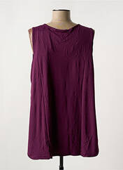 Débardeur violet ALTO GIRO pour femme seconde vue