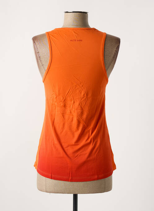 Débardeur orange ALTO GIRO pour femme