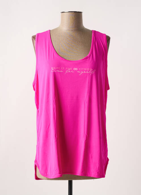 Débardeur rose ALTO GIRO pour femme
