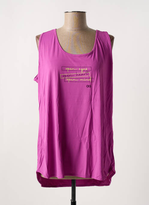 Débardeur violet ALTO GIRO pour femme