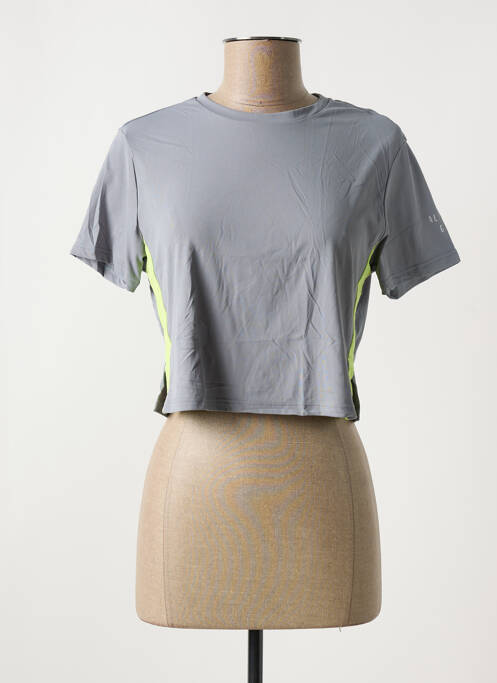 T-shirt gris ALTO GIRO pour femme