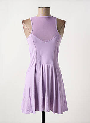 Robe courte sans manche sans manche violet ALTO GIRO femme