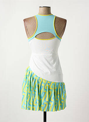 Robe courte sans manche sans manche vert ALTO GIRO femme
