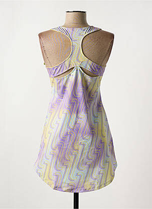 Débardeur stretch sans manche violet ALTO GIRO femme