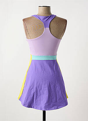 Tunique sans manche coupe cintrée violet ALTO GIRO femme