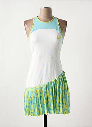 Robe courte vert ALTO GIRO pour femme