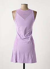 Robe courte violet ALTO GIRO pour femme seconde vue