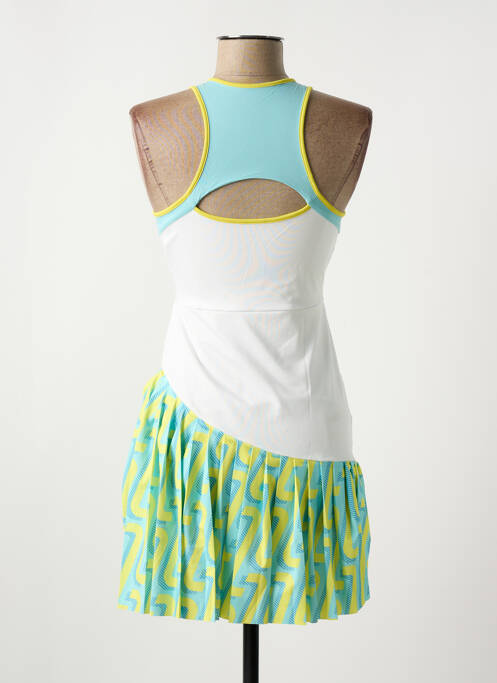 Robe courte vert ALTO GIRO pour femme