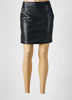 Jupe courte poches noir ICHI femme