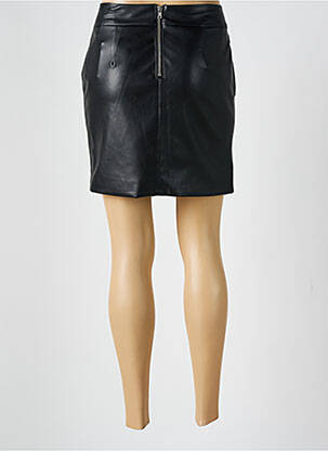 Jupe courte poches noir ICHI femme