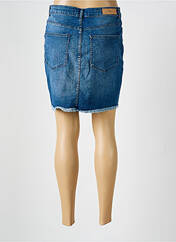 Jupe courte bleu ICHI pour femme seconde vue