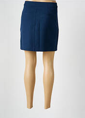 Jupe courte bleu ICHI pour femme seconde vue
