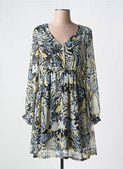 Robe courte noir ICHI pour femme seconde vue