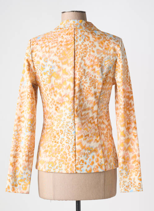 Blazer orange ICHI pour femme