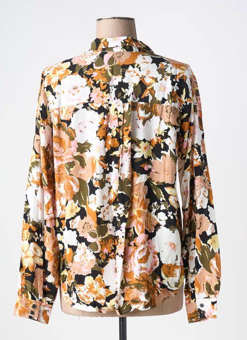 Chemisier orange ICHI pour femme