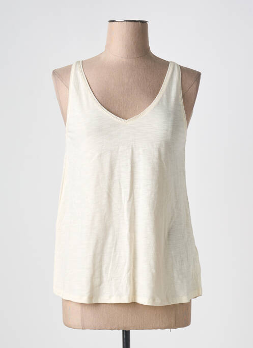 Débardeur beige LOLA ESPELETA pour femme