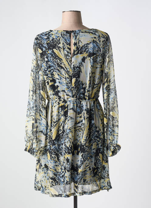 Robe courte noir ICHI pour femme