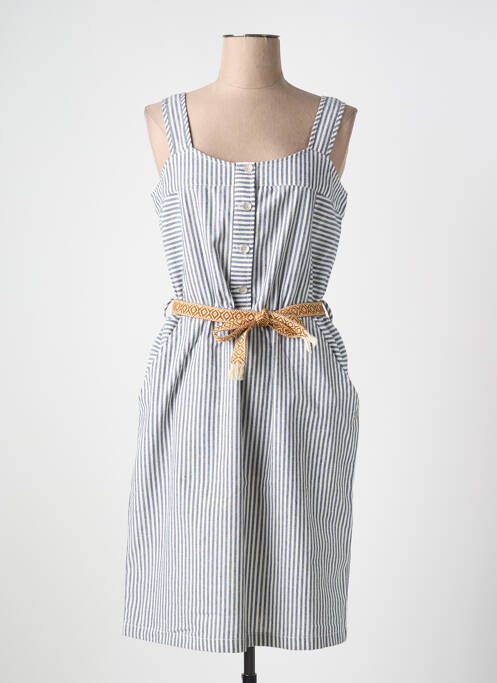 Robe mi-longue bleu LOLA ESPELETA femme