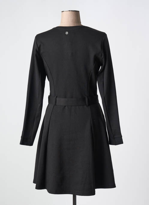 Robe mi-longue noir LOLA ESPELETA pour femme