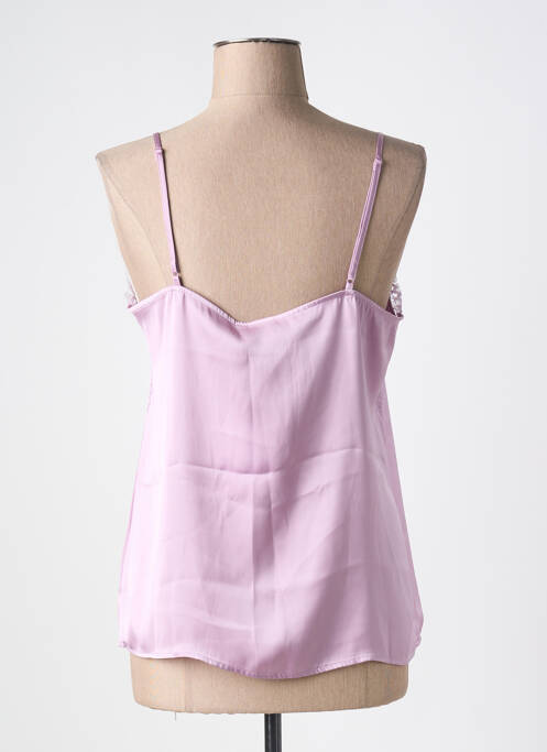 Top violet ICHI pour femme