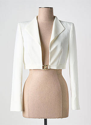 Boléro manches longues blanc EDAS femme